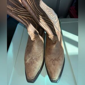 Laredo Tan Western Cowboy Boots